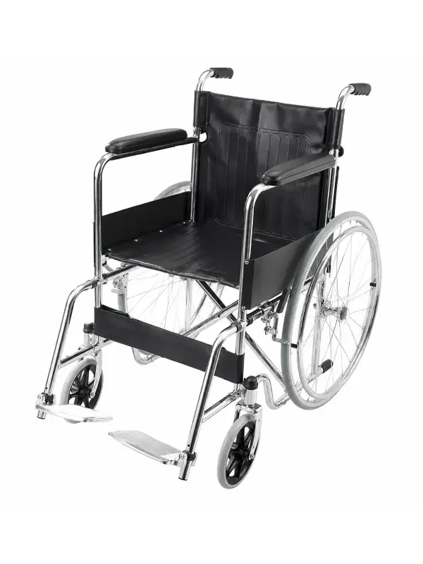 Wheel Chair Folding (Chrome) — wheel chairs supplied by Sigma Global Services